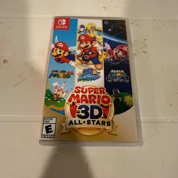 Nintendo Super Mario 3D All-Stars Switch One Size Multicolor Excellent 2020 Game